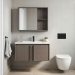 REA - Sada koupelnového nábytku s umyvadlem Gama T25023 KJM 80CM REA-M0210