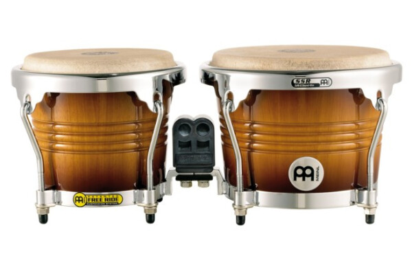 Meinl FWB200GAB Marathon Exclusive Series FWB200 Wood Bongo - Gold Amber Sunburst