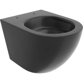 MEXEN - Lena Závěsná WC mísa Rimless Tornado, černá mat 3322XX85T
