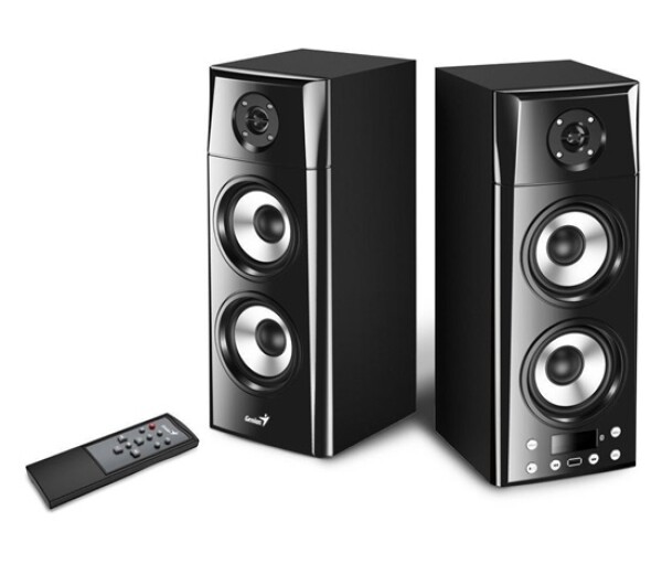 GENIUS reproduktory SP-HF2800 BT/ 2.0/ 60W/ Dřevěné/ Bluetooth/ USB/ dálkové ovládání EDF_1561220