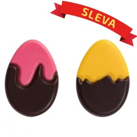 Barbara Luijckx sp. z o. o. 04/27 Dekorace čokoládová Velikonoční vejce tmavá 18 ks