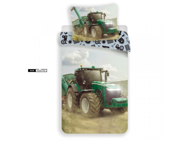 Stanex Dětské ložní povlečení bavlněné Traktor (LS354)