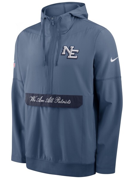 Nike Pánská bunda New England Patriots NFL 2026 Rivalries Sideline Half-Zip Anorak Velikost: M