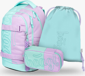 BAAGL SET 3 Skate Max Sweet: batoh, penál, sáček GRS