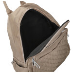 Stylový dámský textilní batoh Dinara, béžový