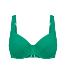 MIX & MATCH SUMMER – Podprsenka na plavky s kosticemi pro přirozenou podporu Triumph PALM GREEN 48D