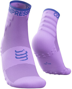 Běžecké kompresní ponožky Compressport Training Socks - 2 páry - Lupine/Dazz Blue Velikost: EU 42-44