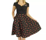 Dámské šaty Rusty Pistons Rpdrw13 Loreto černá