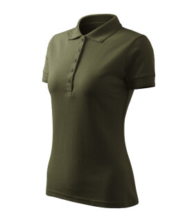 Pique Polo Free polokošile dámská military M