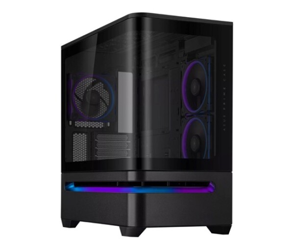 ASUS Case AP202 PRIME CASE, mATX, Průhledná bočnice, 3x 120mm ARGB Fan, černá EDF_1887734