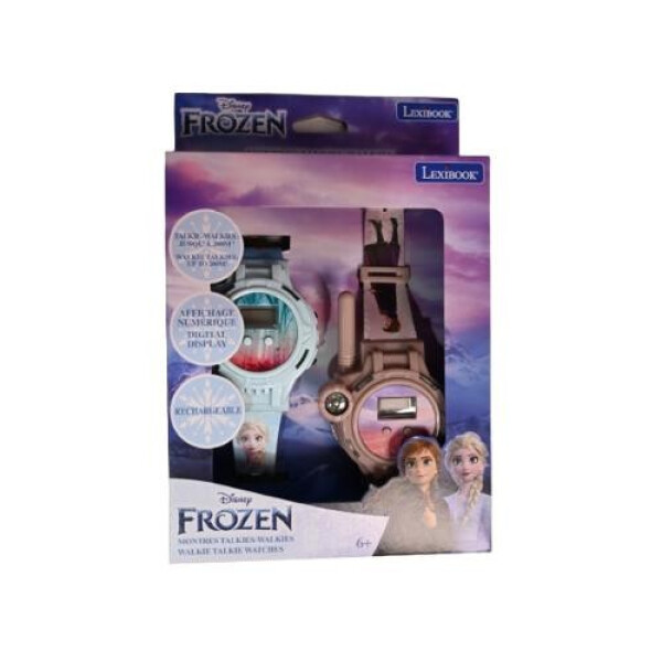 Lexibook hodinky Frozen s vysílačkou s dosahem 200 m - Alltoys Lexibook