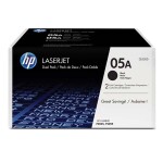 Hewlett-Packard HP CE505D, černý (HP 05A) - originální toner (Dvojbalení)