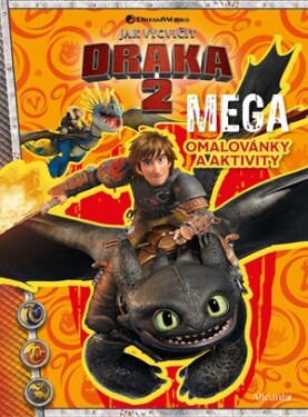 Jak vycvičit draka 2 - Mega omalovánky a aktivity