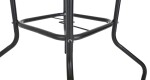 Rojaplast Zahradní stůl ZWMT 80x80 cm kovový se skleněnou deskou