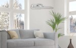 Nástěnné svítidlo LED 5W 40CM APP364-1W - chrom OSW-08430