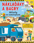 Náklaďáky a bagry - 400 samolepek