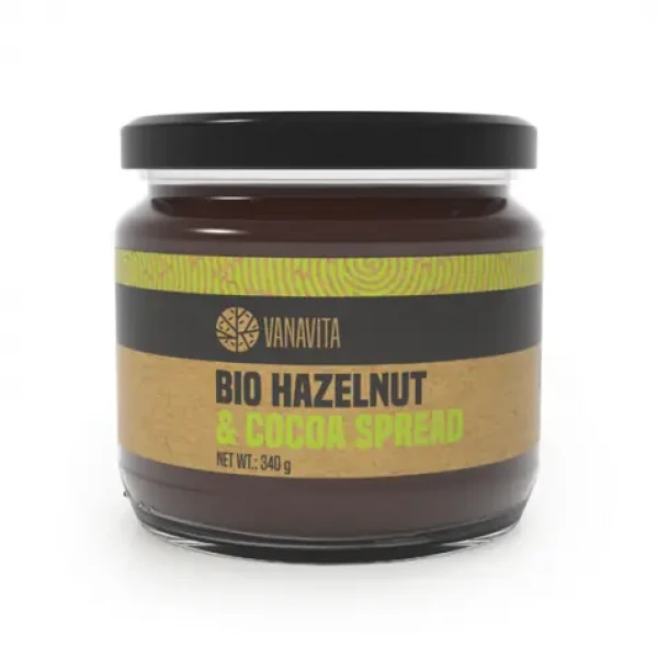 BIO Lískooříškový krém s kakaem - VanaVita (340 g) (58795-1-340g)