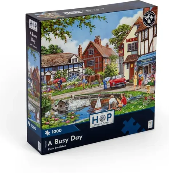 HOP Puzzle Rušný den