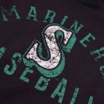 New Era Pánská mikina Seattle Mariners MLB 2024 Batting Practice Oversized Hoodie Velikost: 3XL