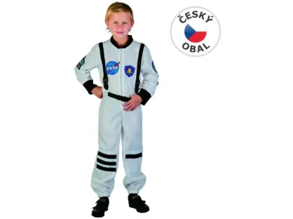 MaDe 03956 - Šaty na karneval - kosmonaut, 120-130 cm