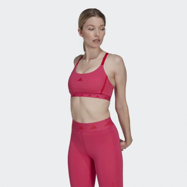 Dámská sportovní podprsenka Training Techfit Bra růžová model 17625501 ADIDAS