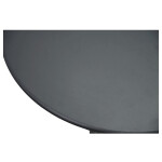 Balkónový set 1+2, stůl 60x60, židle umělý ratan barva antracit, kov antracit