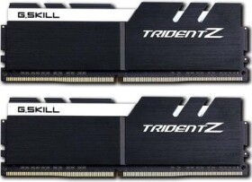 G.SKill Trident Z 32GB (2x16GB) 3200 MHz černo-bílá / DDR4 / CL14-14-14-34 / 1.35V / XMP 2.0 (F4-3200C14D-32GTZKW)