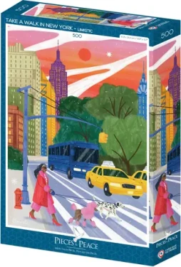 PIECES PEACE Puzzle Projdi se New Yorkem