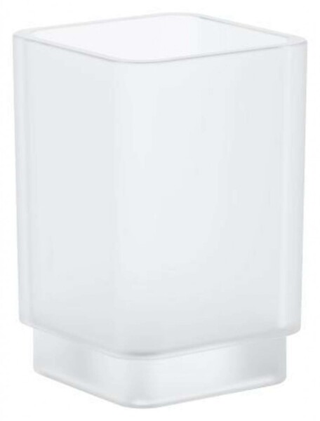 GROHE - Selection Cube Sklenička, daVinci saténová bílá 40783000
