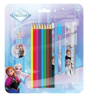 Ledové království - Set s pastelkami