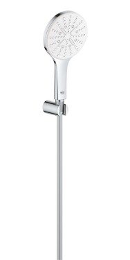 GROHE - Rainshower SmartActive Sada sprchové hlavice 130 9,5 l/min, 3 proudy, držáku a hadice, měsíční bílá 26581LS0