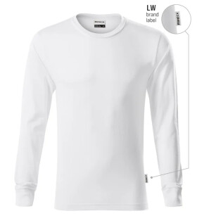 Resist LS triko unisex bílá 00 (brand label) M