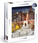 GALISON Puzzle Washington Square Park ve dne v noci