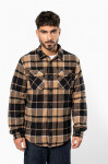 Kariban K 579 Flanelová košile s sherpa fleecovou podšívkou 20.K579 red/navy XXL