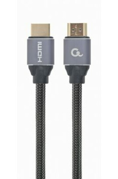 Gembird CCBP-HDMI-3M Premium kabel HDMI-M - HDMI-M 3m šedá/ stíněný / zlacené kontakty (CCBP-HDMI-3M)