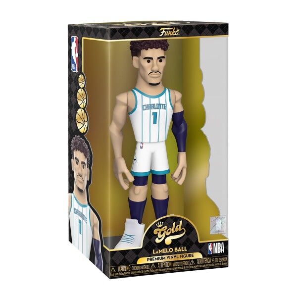 Figurka Charlotte Hornets NBA Funko Vinyl Gold 12" Lamelo Ball