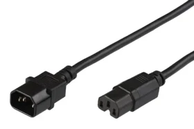 MicroConnect Prodlužovací kabel C14 - C15 3m černá (PE011403)