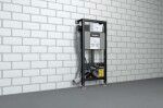 DURAVIT - DuraSystem Předstěnová instalace pro závěsné WC, 115 cm, odsávání zápachu, hygienické splachování WD1014000000