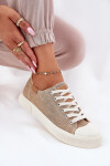 Dámské Textilní Tenisky Big Star RR274795 Béžové 40