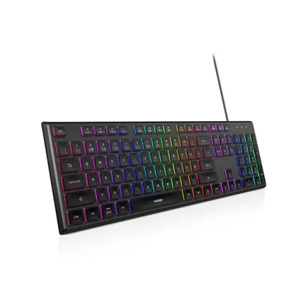 Niceboy K110 černá / Herní klávesnice / RGB podsvícení / USB-A / CZ layout (oryx-k-110)
