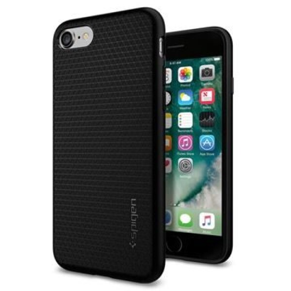 Spigen Liquid Armor Black / kryt pro Apple iPhone 7 / černá (042CS20511)