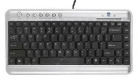A4tech KL-5UP / Klávesnice k notebooku / USB / CZ / Černá (KL-5UP)