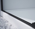 GELCO - DRAGON BLACK obdélníkový sprchový kout 1100x800 čiré sklo, GD4611B-GD7280B GD4611B-GD7280B