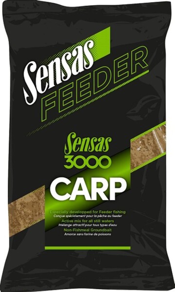 Sensas Krmítková směs 3000 Feeder 1kg - Carp,Sensas Krmítková směs 3000 Feeder 1kg - Carp