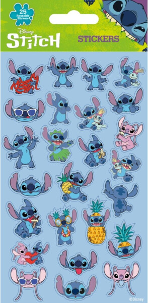 Samolepky Lilo a Stitch modré - EPEE