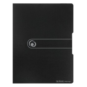 Prezentační desky easy orga A4, 20 obalů, černá