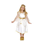 Kostým dětský Anděl se zlatými detaily vel. 7-9 let - Albi