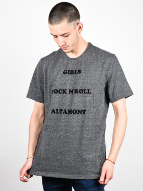 Altamont Girls Invented GREY/HEATHER pánské tričko s krátkým rukávem - M