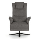Polohovací křeslo, elektrické zabudované ovládání, funkce zero gravity, šedá, látka, TV-C5590 GREY2