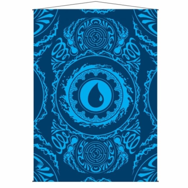 Plátno na zeď Magic: The Gathering - Mana 7 Wall Scroll Island